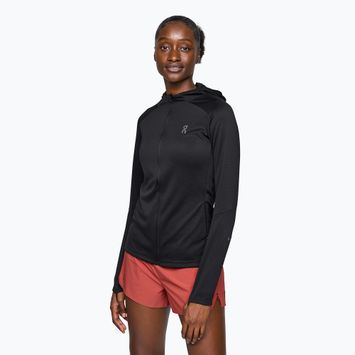 Women's hoodie On Climate Zip Hoodie black