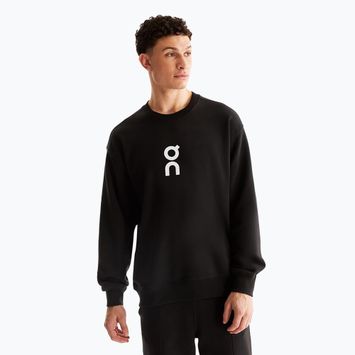 Men's On Running Club Crew sweatshirt black