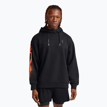 Men's hoodie On Running Club Hoodie Cloud black