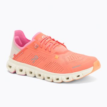 Women's On Running Cloud 6 Coast salmon/pearl shoes