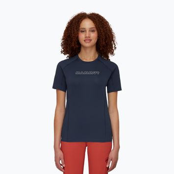 Mammut Selun FL Logo women's trekking t-shirt navy blue 1017-05060-5118-114