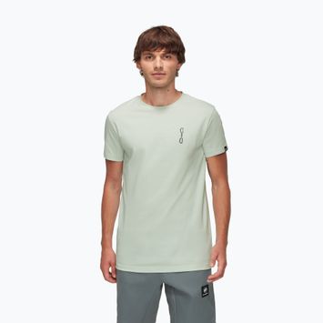 Mammut men's t-shirt Massone Quickdraw silver sage