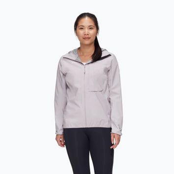 Mammut women's rain jacket Ducan Light HS Hooded alpine calamint