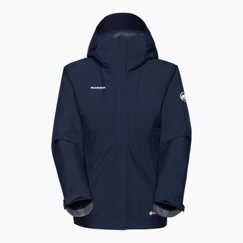 Mammut Treeline Light HS Hooded marine women's rain jacket