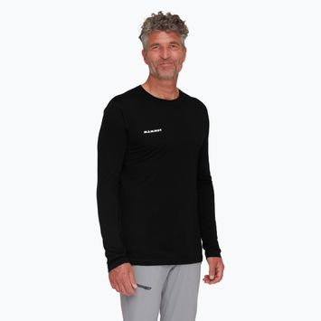Men's Longsleeve Mammut Tree Wool FL black 01690