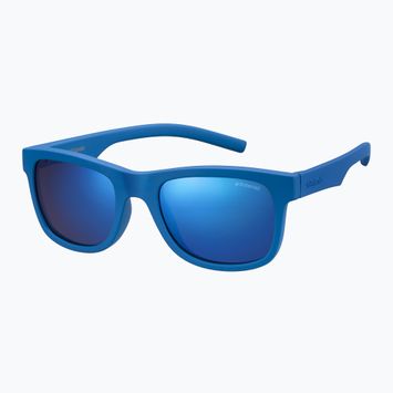 Polaroid PLD 8020/S blue/grey blue multilayer polarised children's sunglasses