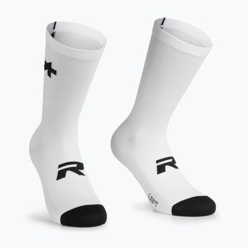ASSOS R S9 2P white cycling socks