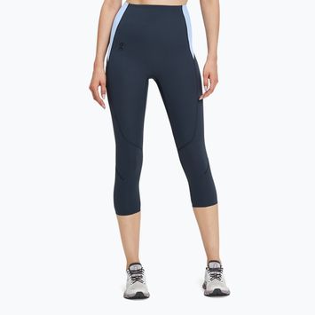 Women's leggings On Running Movement 3/4 navy/stratosphere