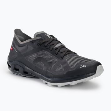 Women's On Running Cloudventure Peak 3 black/glacier running shoes