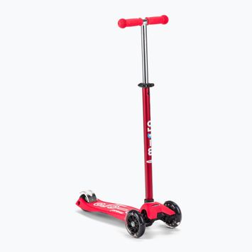 Children's Micro Maxi Deluxe LED tricycle scooter red MMD068