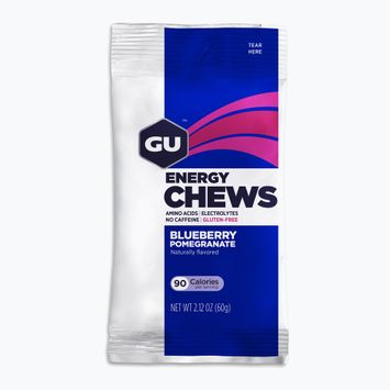 GU Energy Chews 54 g blue pomegranate