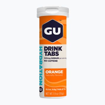 GU Hydration Drink Tabs orange 12 tablets