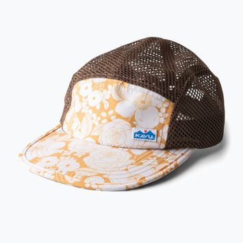 KAVU Drift Creek baseball cap gold bloom