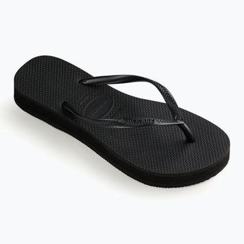 Women's Havaianas Slim Platform flip flops black