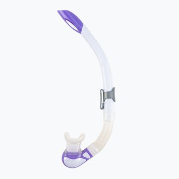 Mares Bay snorkel white and purple 411468