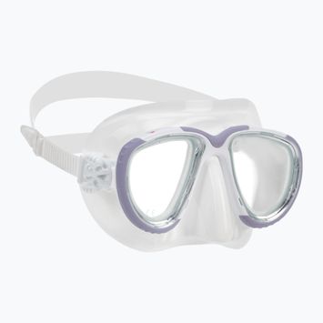 Mares Tana white and purple diving mask 411055