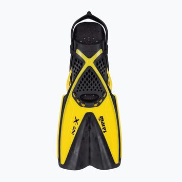 Mares X-One Junior children's snorkel fins yellow