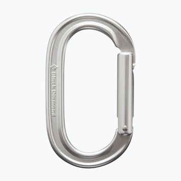 Black Diamond Oval Keylock carabiner polished