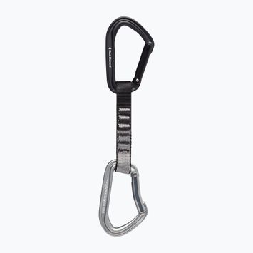 Black Diamond Hotforge Quickdraw climbing express 12cm light gray
