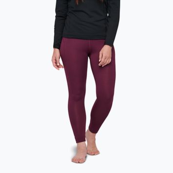 Women's thermal trousers Black Diamond Coefficient LT blackberry