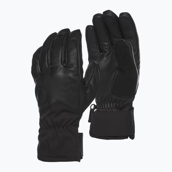 Black Diamond Tour black trekking gloves