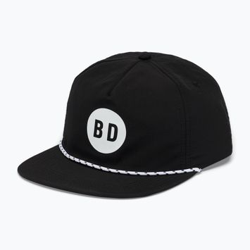Black Diamond Synthetic Rope cap black / white bd circle