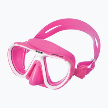 SEAC Bella pink children's diving mask