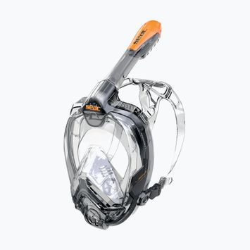 SEAC Libera black/orange full face mask for snorkelling