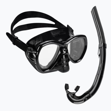 SEAC Elba black snorkelling kit