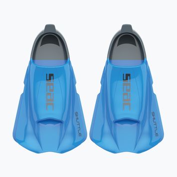 SEAC Shuttle Flex lightblue/grey swimming fins