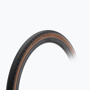 Pirelli Cinturato Gravel Hard TLR Classic bike tyre 700 x 40C black/brown