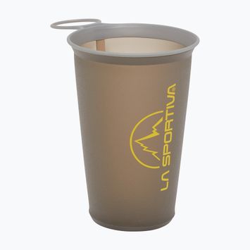 La Sportiva Folding Mug La Sportiva Cup 200 ml carbon/yellow