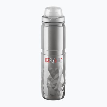 Elite Ice Fly bicycle bottle 650 ml clear