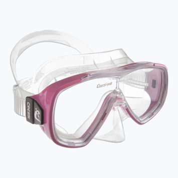 Cressi Onda clear/pink diving mask