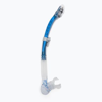 Cressi Alpha Ultra Dry blue snorkel ES258020