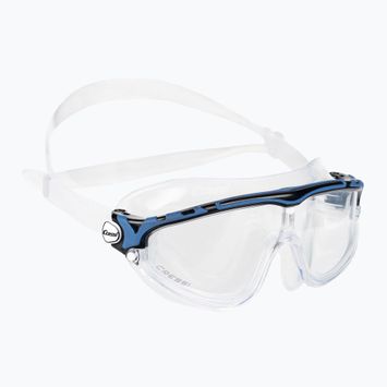 Cressi Skylight clear/black blue swim mask DE203320