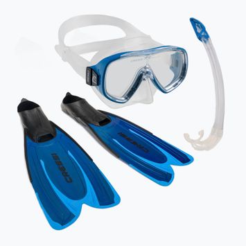 Cressi Onda + Mexico snorkelling set blue XCA312035