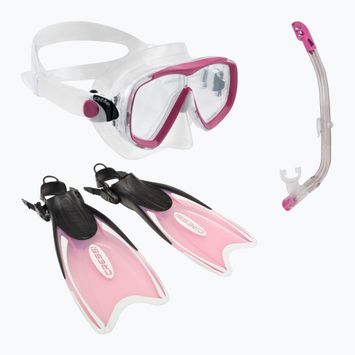 Cressi Mini Palau Bag children's diving kit pink CA123132