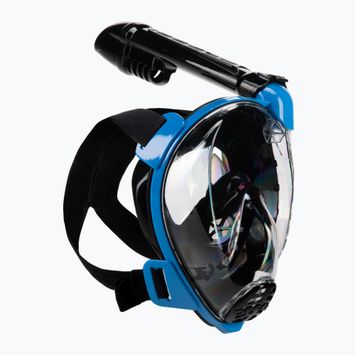 Cressi Baron full face mask for snorkelling black and blue XDT025020