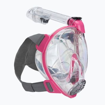 Cressi Baron children's full face mask for snorkelling pink XDT0360040