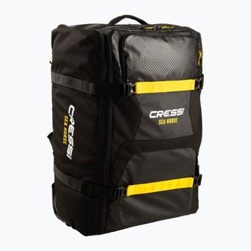 Cressi Sea Horse travel bag 152 l black/yellow