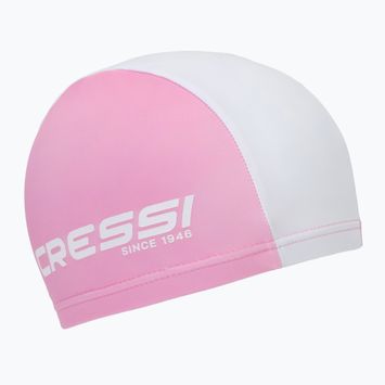 Cressi Tago pink/white children's swimming cap
