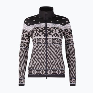 Women's thermal sweatshirt Newland Kylie Full Zip black/stone