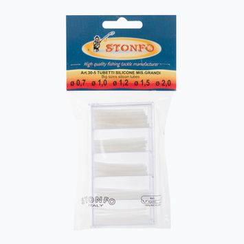 Stonfo silicone float hoses white 218530