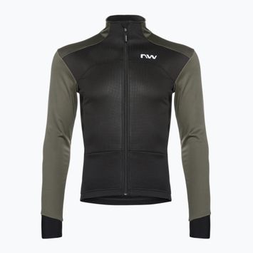 Northwave Reload SP black / forest green men's cycling jacket