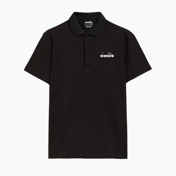 Men's tennis polo shirt Diadora Statement black 102.176856