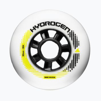 Rollerblade Hydrogen 90mm/85A rollerblade wheels 8 pcs white.