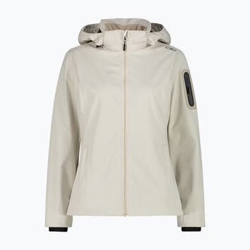 Women's softshell jacket CMP 39A5016 Zip Hood vaniglia
