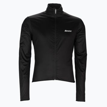 Men's Santini Nebula Windproof/Rain cycling jacket black 2W33275NEBULPURONE