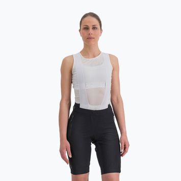 Women's Sportful Supergiara Overshort cycling shorts black 1120510.002